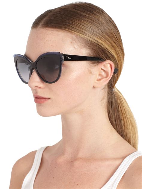 Oversized rectangular sunglasses 